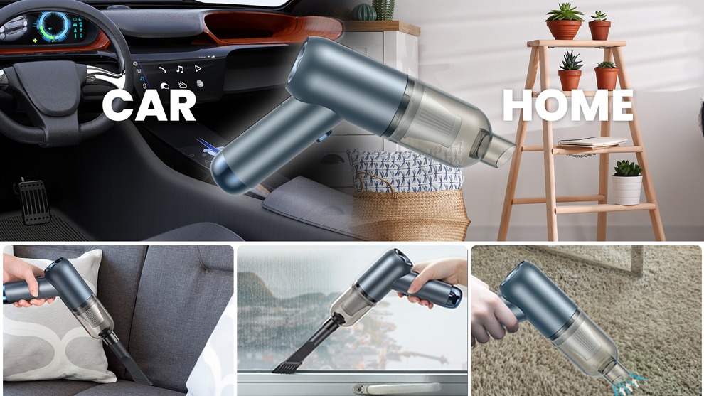 3 in 1 Mini USB Rechargeable Mini Vacuum Cleaner (مكنسة كهربائية صغيرة 3 في 1 قابلة لإعادة الشحن عبر USB)