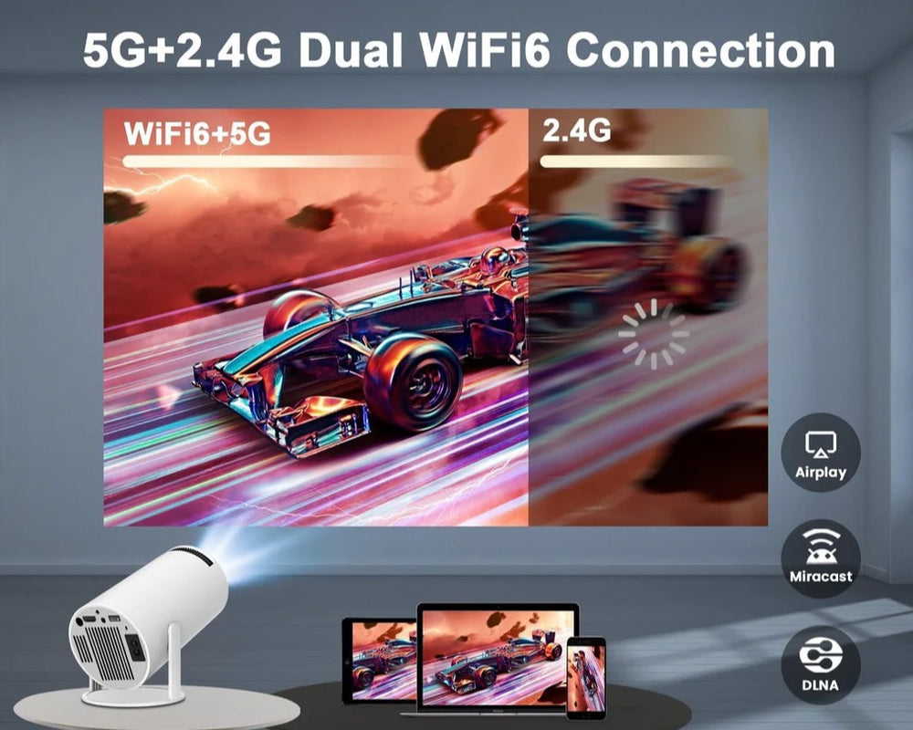 HY300 Auto Portable Mini Projector