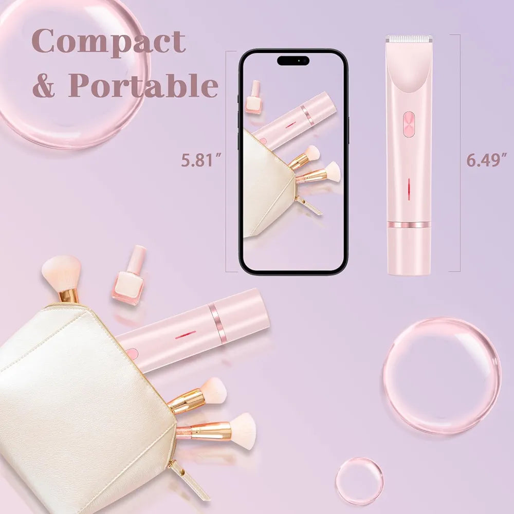 Double Head Shaver & Trimmer - Ipx7 Waterproof Wet & Dry Use