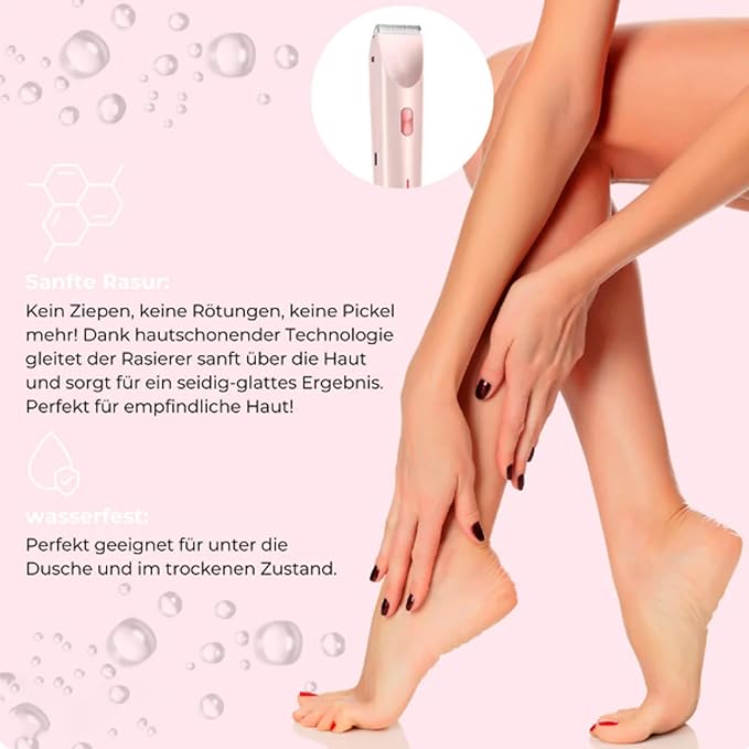 Double Head Shaver & Trimmer - Ipx7 Waterproof Wet & Dry Use