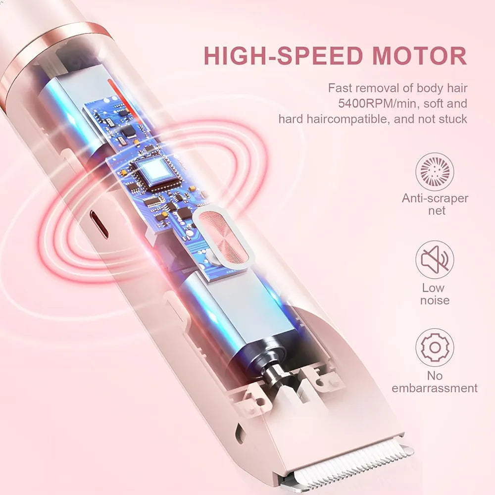 Double Head Shaver & Trimmer - Ipx7 Waterproof Wet & Dry Use