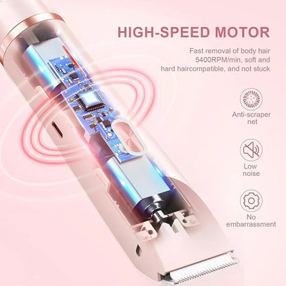 Double Head Shaver & Trimmer - Ipx7 Waterproof Wet & Dry Use